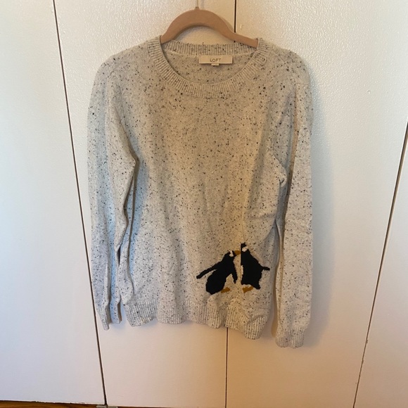 loft penguin sweater
